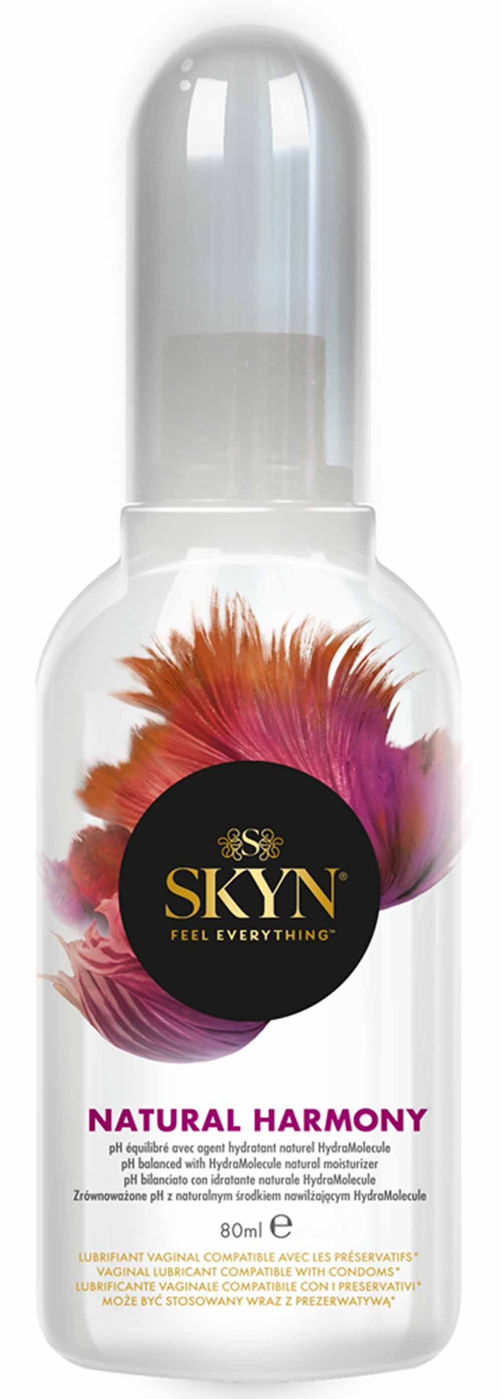 Skyn Natural Harmony Gel Lubrifiant pH Adapté En Harmonie Avec Les Muqueuses Intimes 80 ml