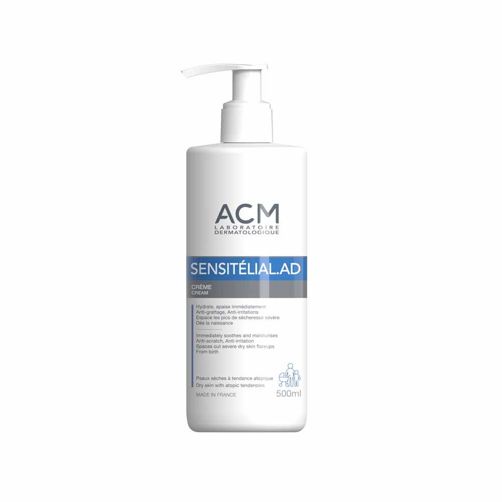 Acm Sensitelial.AD Crème Peaux sèches à tendance atopique 500ml