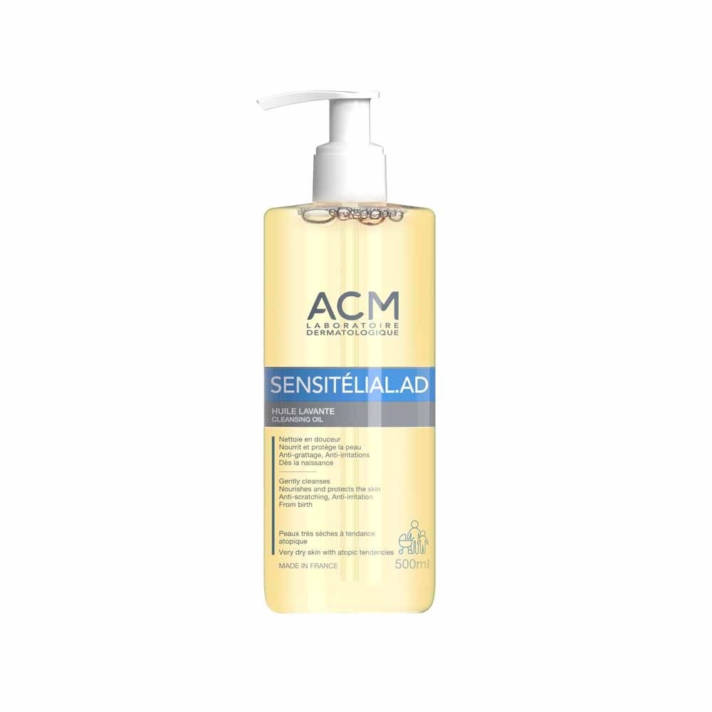 Acm Sensitelial.AD Huile lavante Peaux très sèches à tendance atopique 500ml
