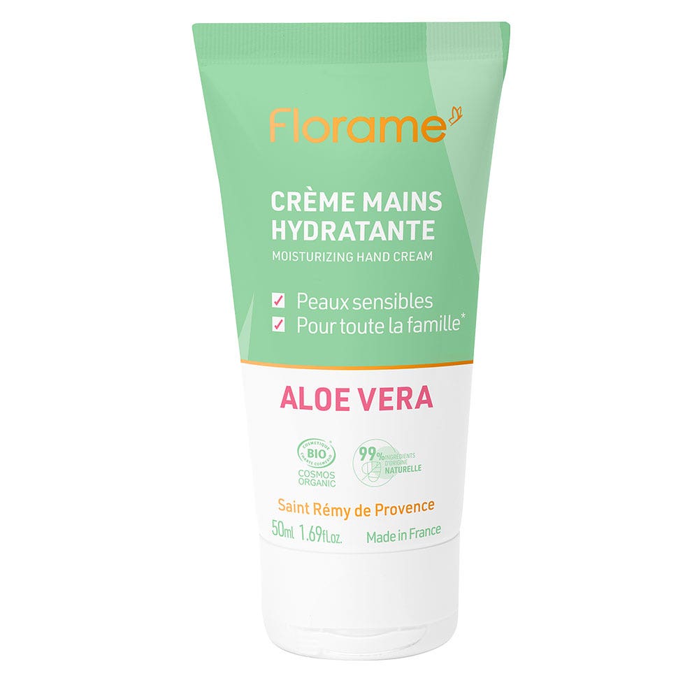 Florame Aloé Véra Crème Mains Hydratante 40ml