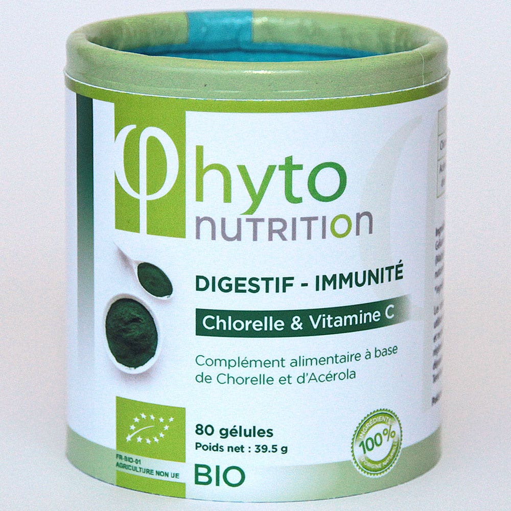 Flamant Vert Phytonutrition Digestif Immunité Bio 80 Gélules