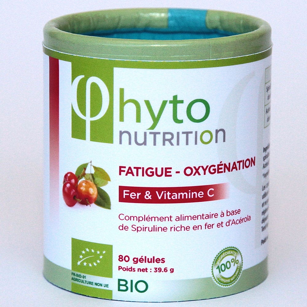 Flamant Vert Phytonutrition Fatigue Oxygénation Bio 80 Gélules