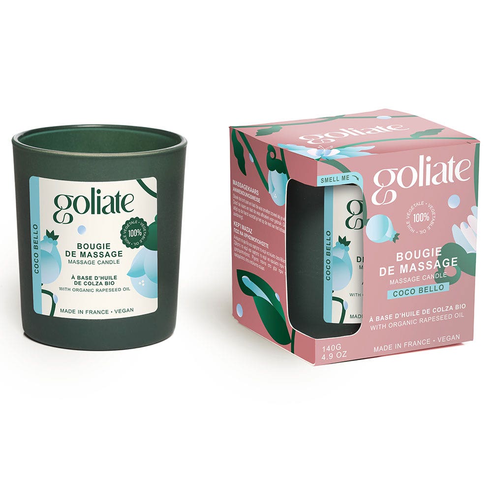 Goliate Bougie de Massage Bio 140g