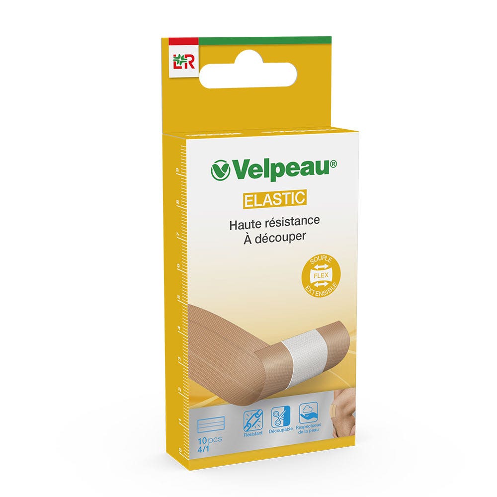 Lohmann Rauscher Velpeau Elastic Bandes à découper largeur 4cm x10