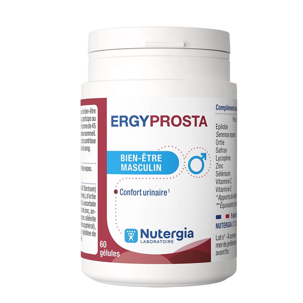 Nutergia Ergyprosta 60 gelules