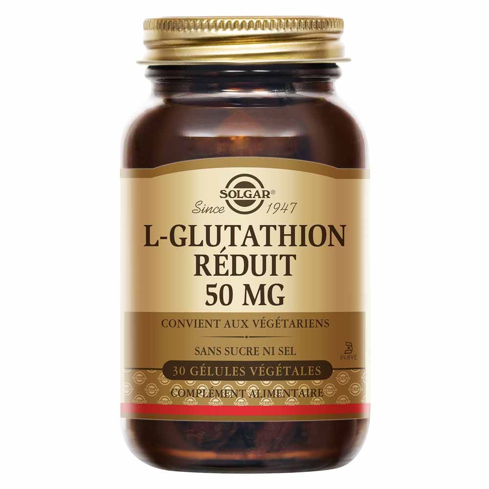 Solgar L-Glutathion Detox Antioxydant 30 gélules végétales