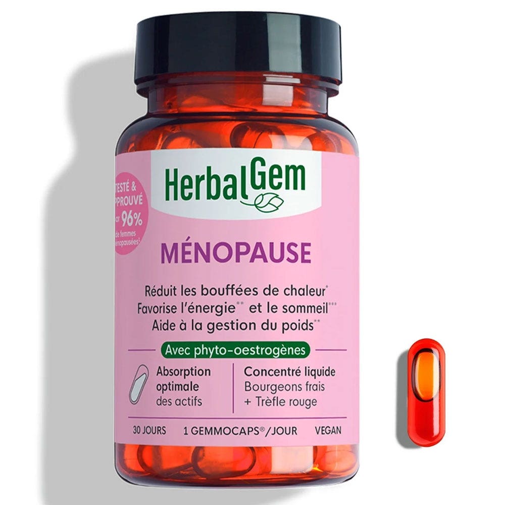 Herbalgem Gemmocaps Ménopause 30 capsules