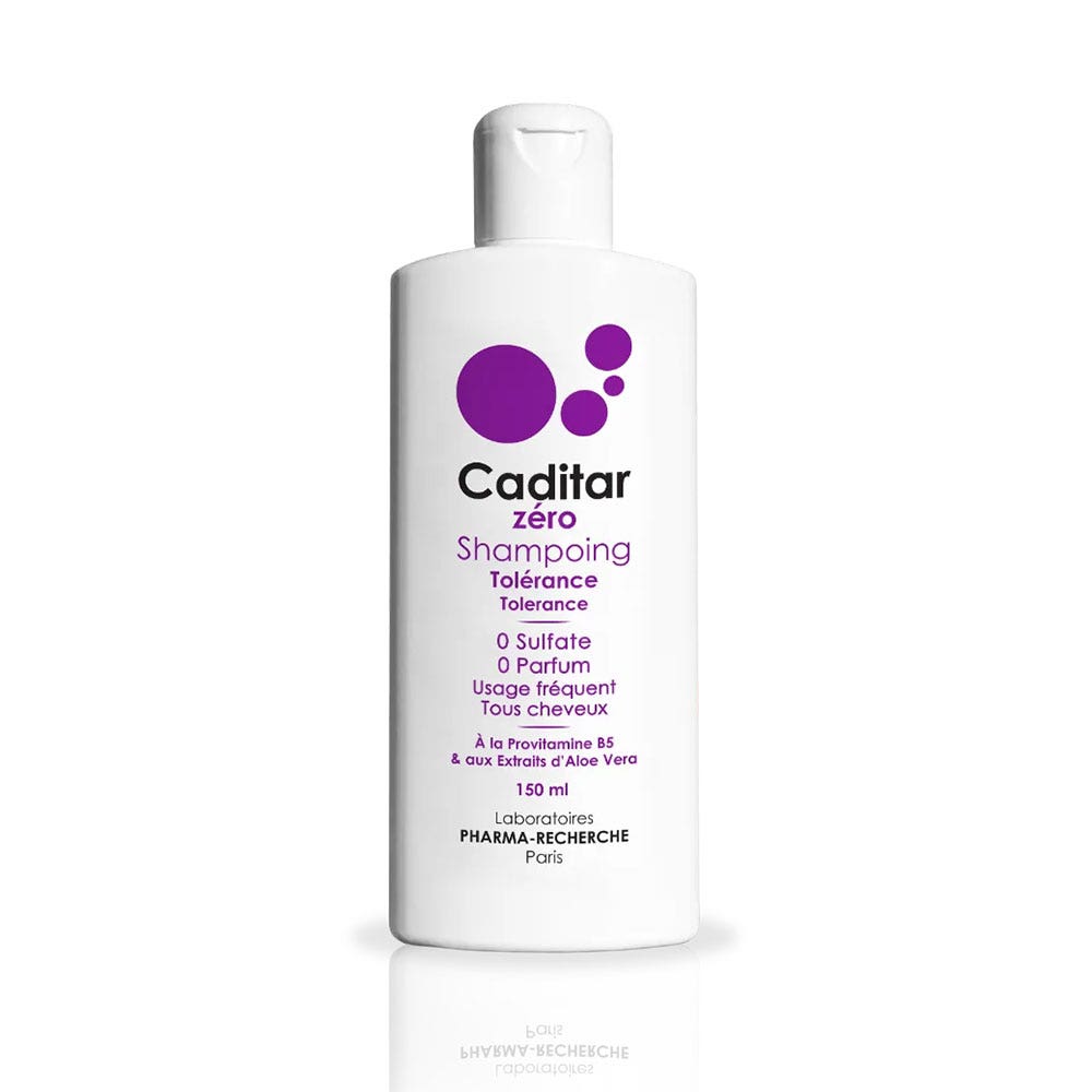 Bio-Recherche Caditar Zéro Shampooing Tolérance 150ml