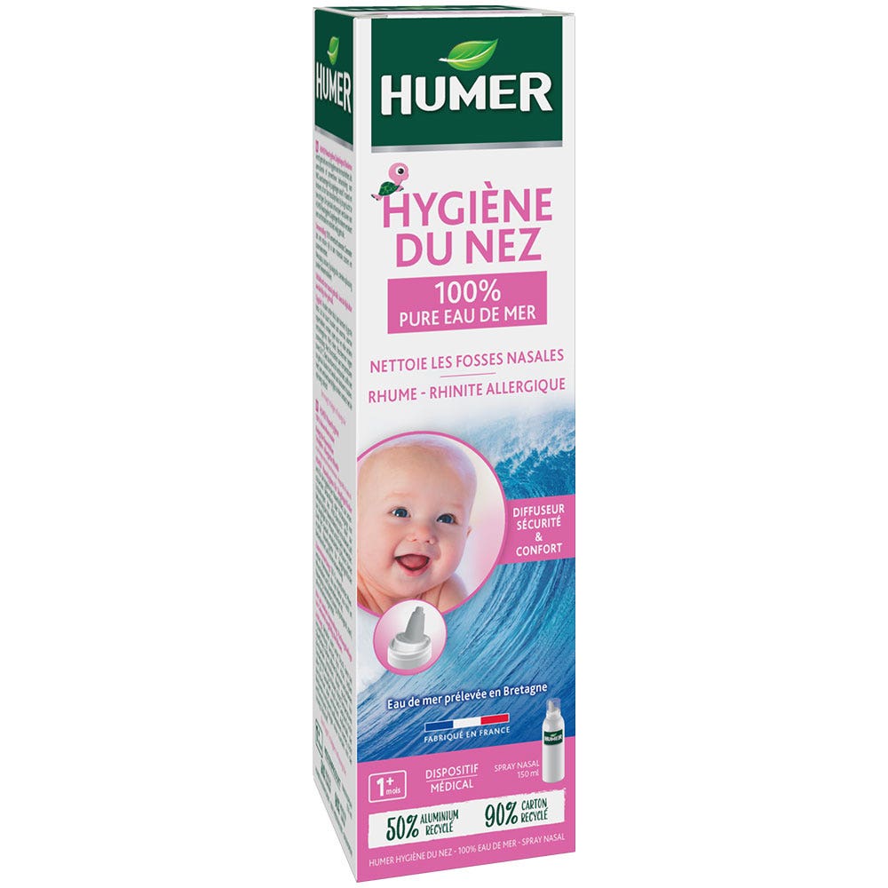 Humer Spray Lavage du Nez Nourrisson Et Enfants 150ml