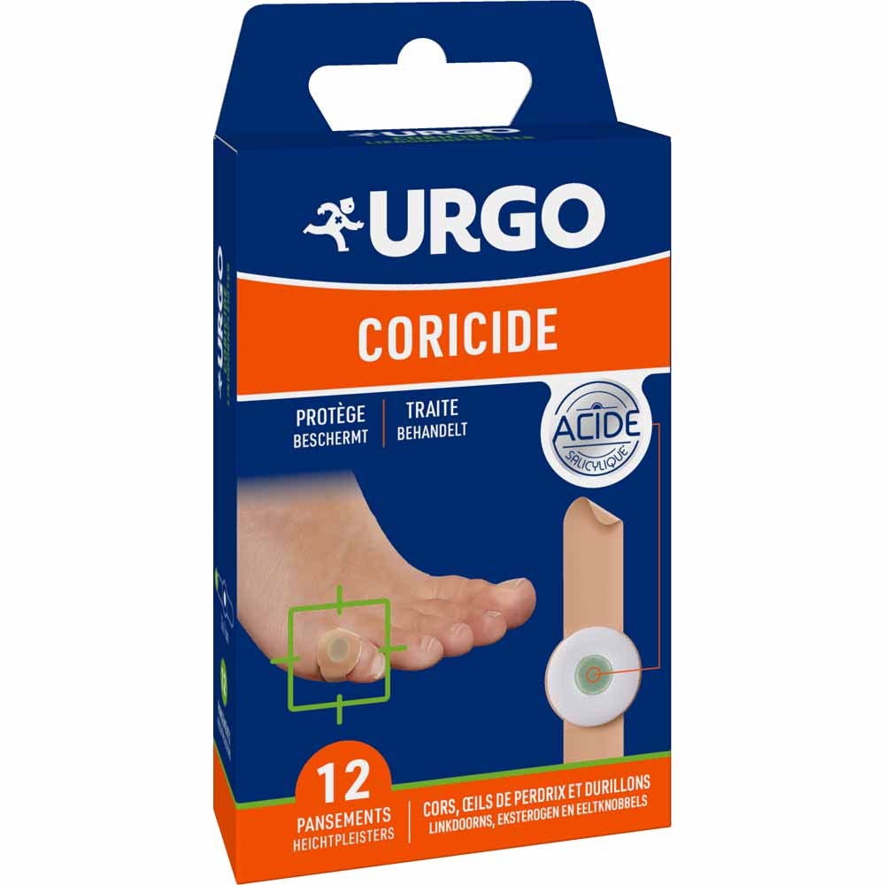 Urgo Coricide Pansements Adhesifs x12