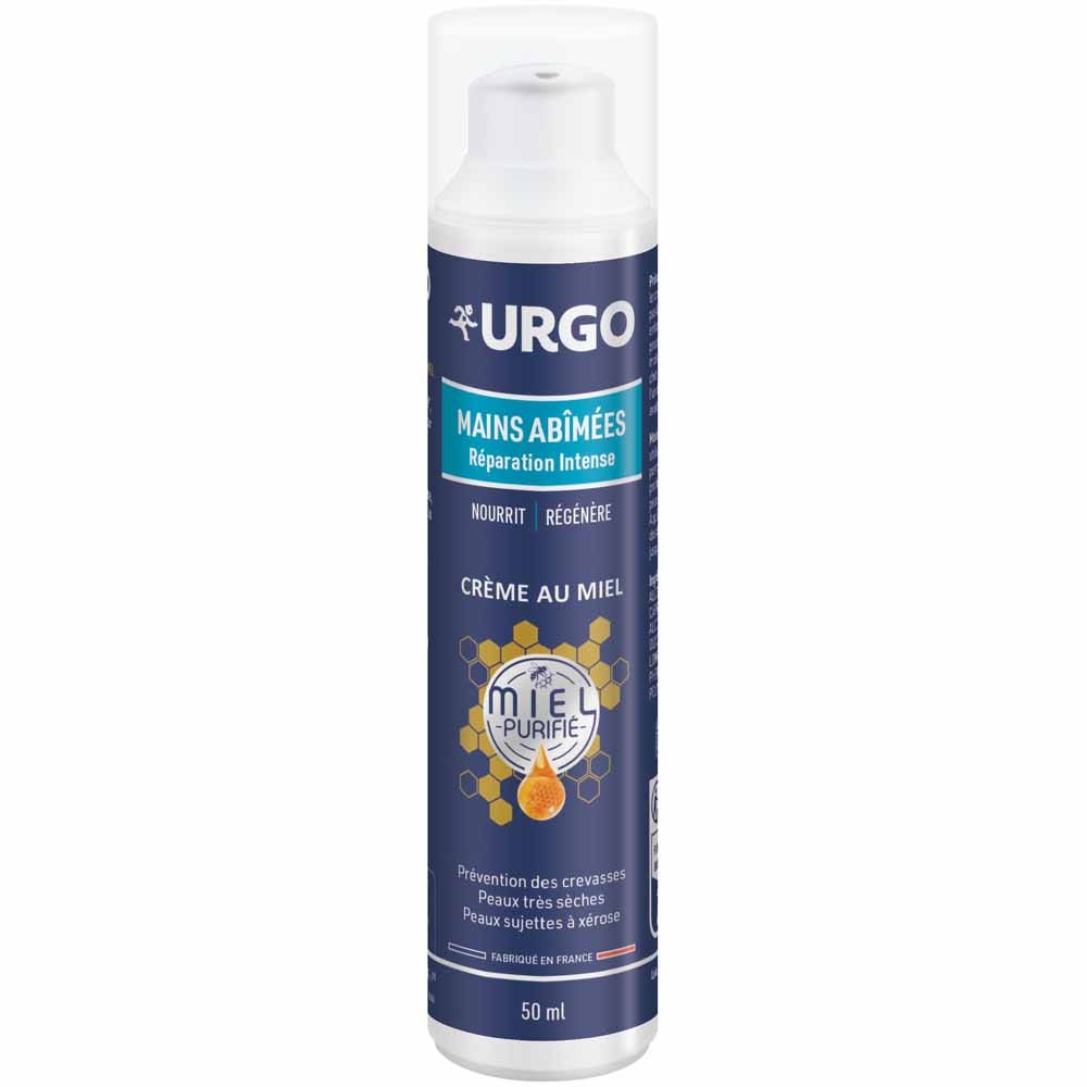 Urgo Crème Réparation Intense Mains Abîmées 50ml