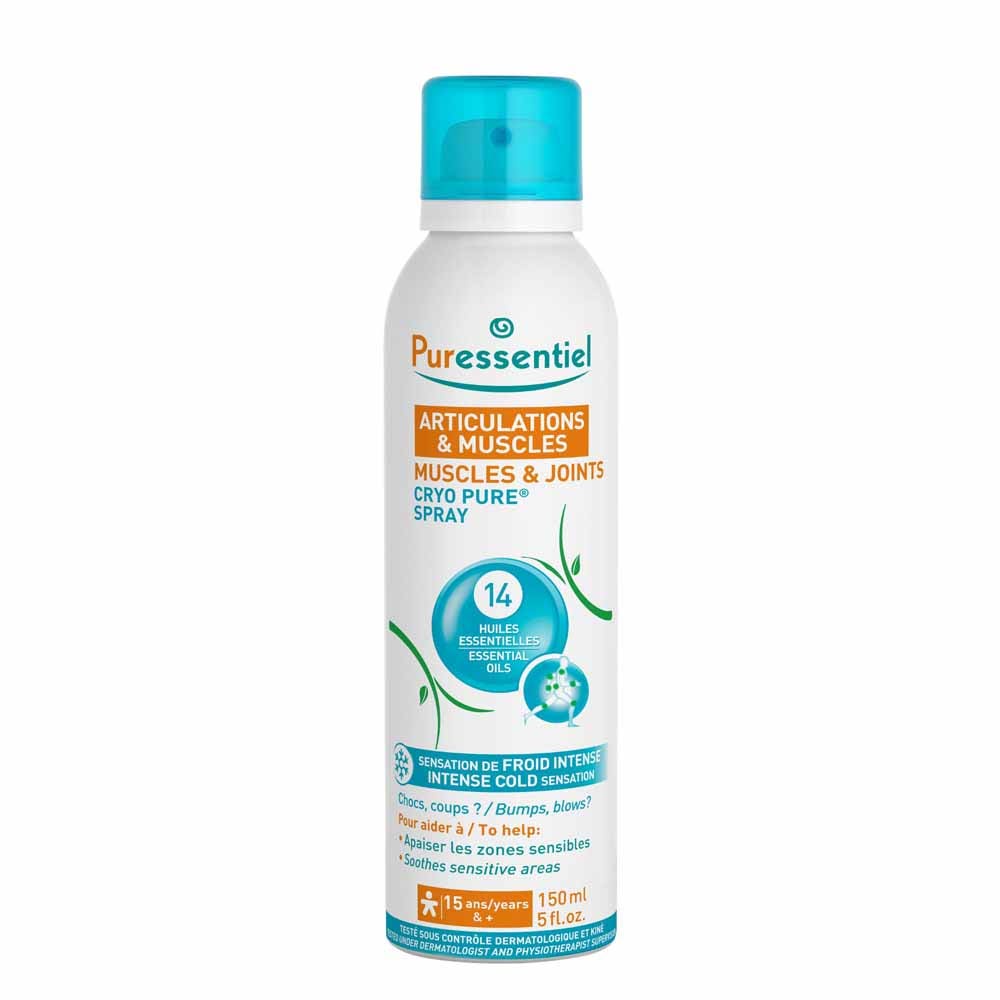 Puressentiel Articulations Et Muscles Cryo Pure Spray Froid Intense 150 ml