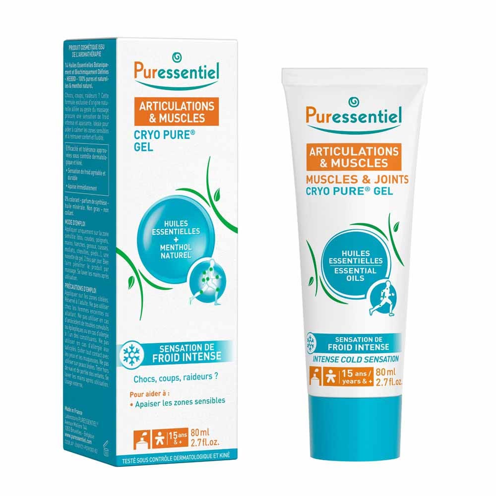 Puressentiel Articulations Et Muscles Cryo Pure Gel Froid Intense 80 ml