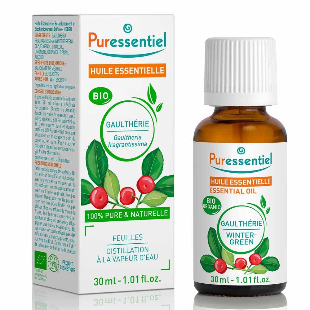 Puressentiel Huiles Essentielles Gaultherie Bio 30ml