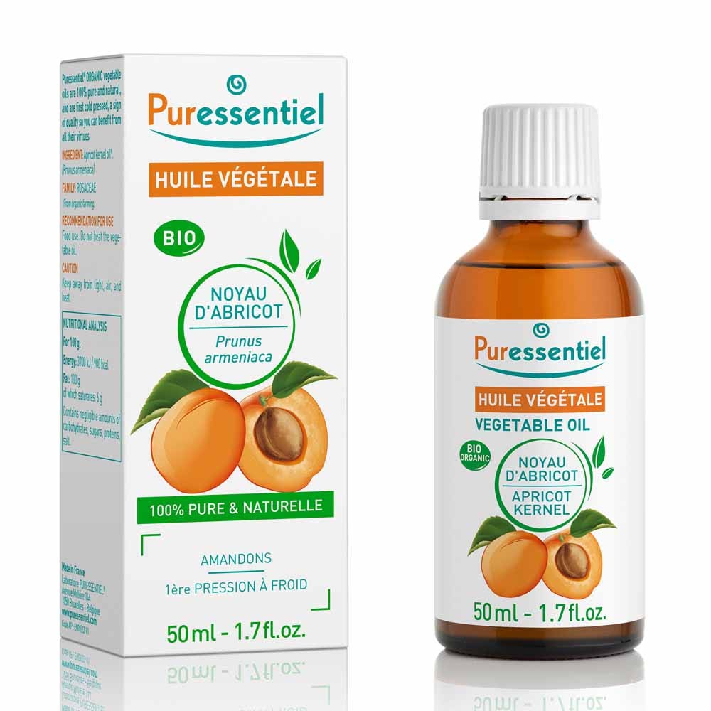 Puressentiel Huiles Végétales Noyau d'abricot Bio 50ml