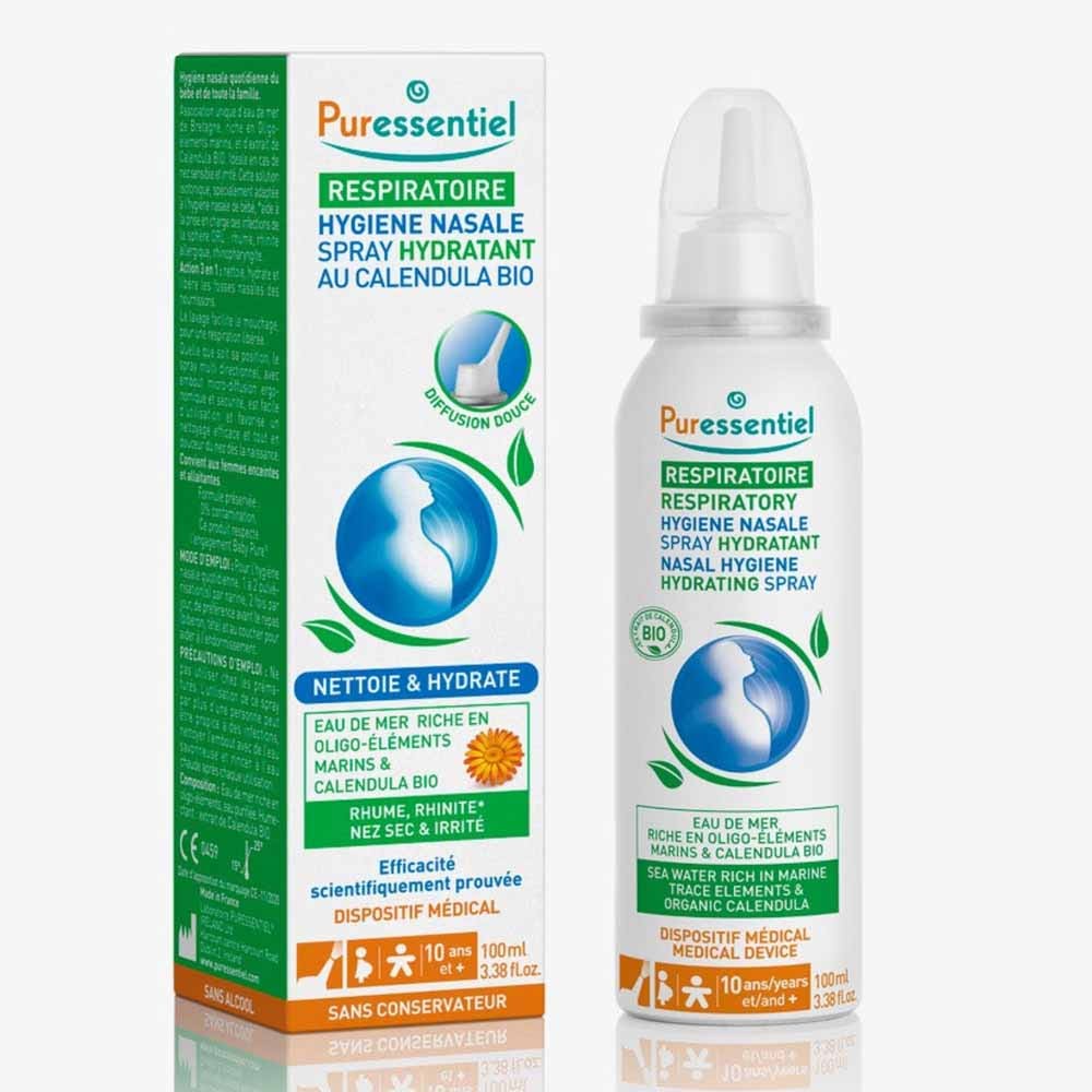 Puressentiel Respiratoire Spray Hygiène Nasale Hydratant 100ml Respiratoire 100ml