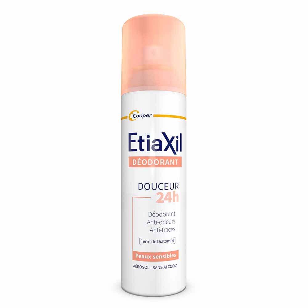 Spray Douceur Sans Aluminium 48h 150ml Déodorant Peaux Sensibles Etiaxil