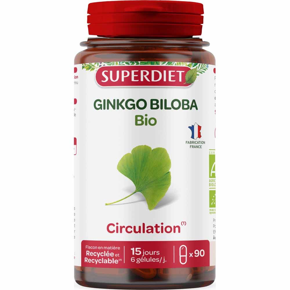 Superdiet Ginkgo 90 Gelules