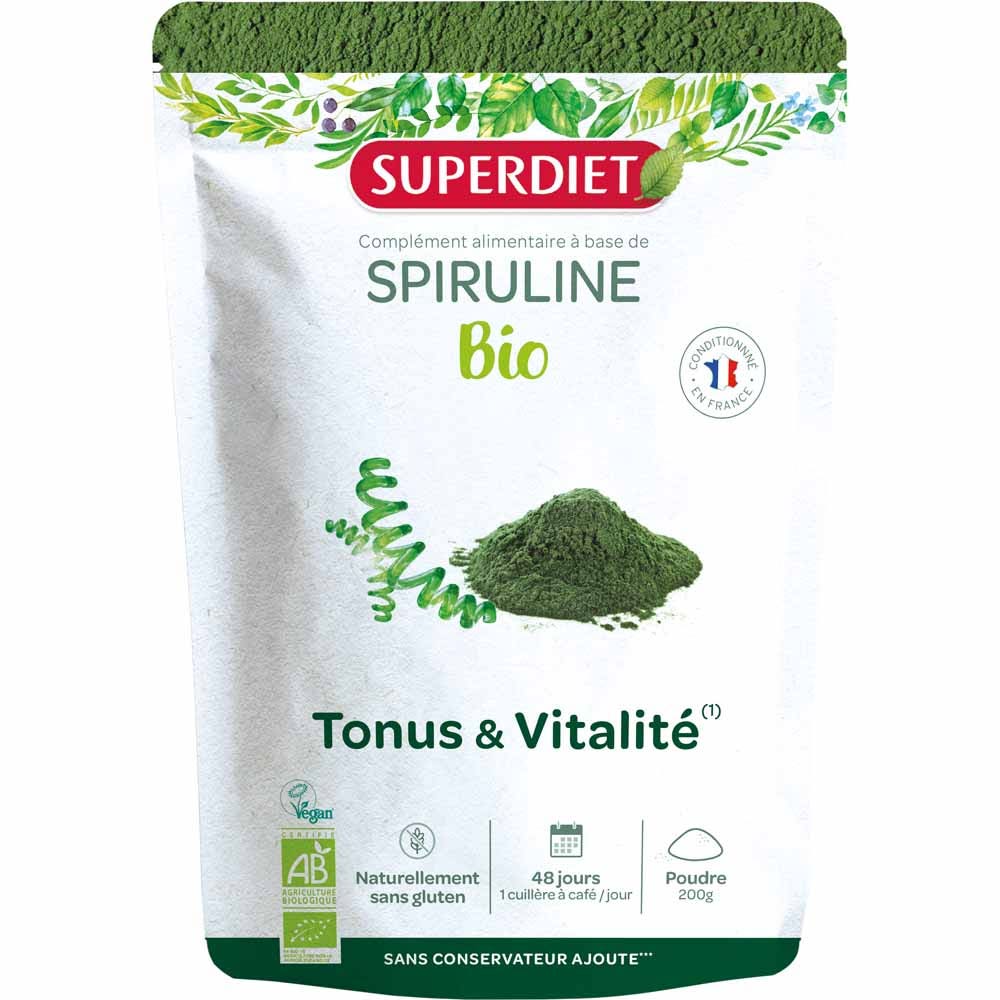 Superdiet Spiruline Bio 200g