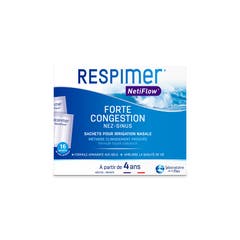 Respimer Netiflow Kit d'irrigation nasale + 6 sachets - Easypara