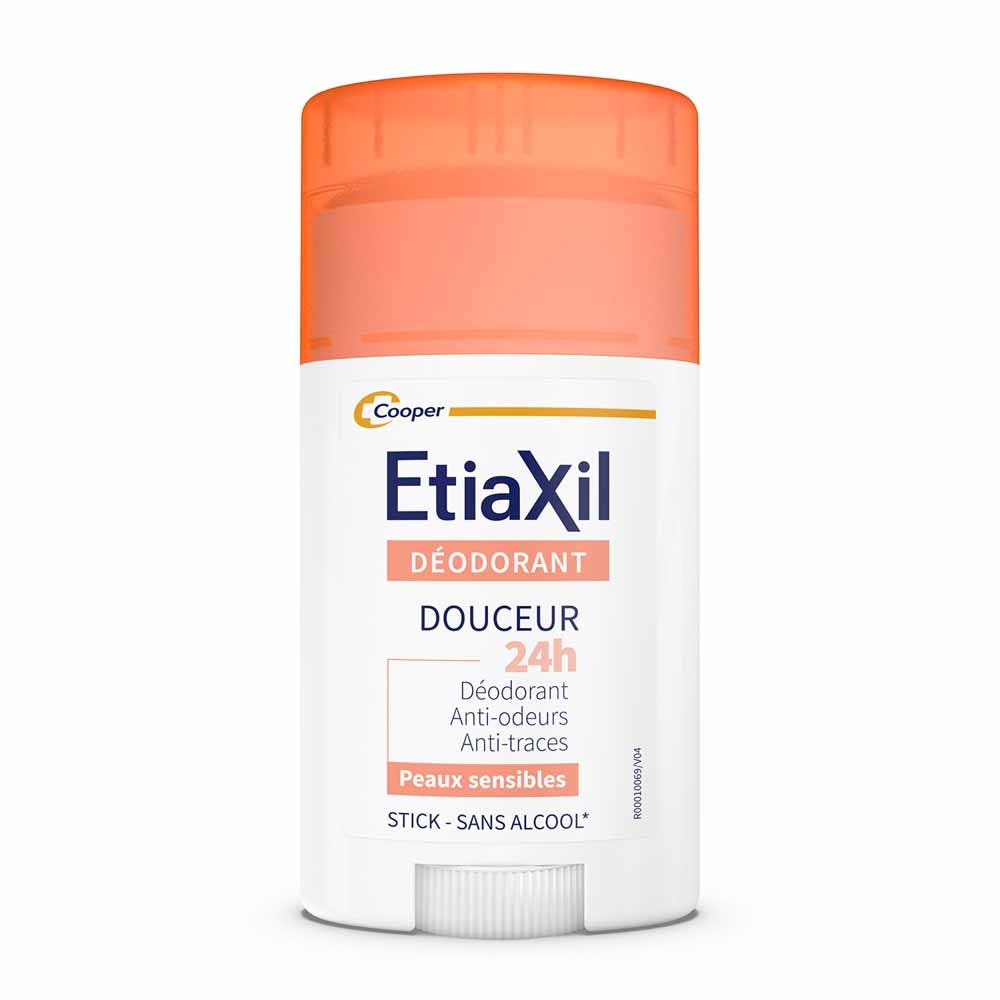Etiaxil Déodorant Stick Douceur 24h Peaux Sensibles 40ml