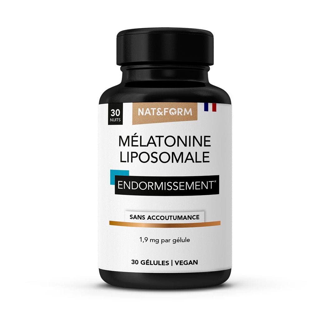 Nat&Form Mélatonine Liposomale 30 Gélules