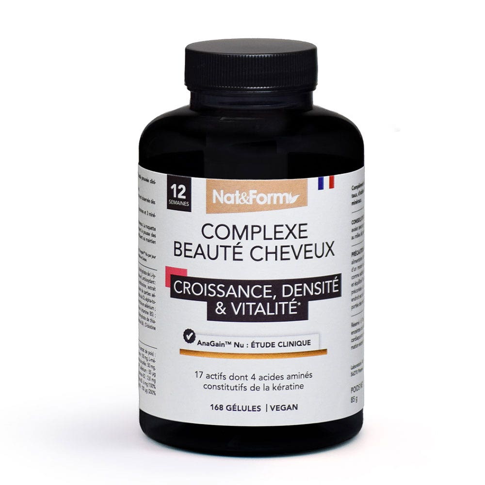 Nat&Form Complexe Beauté Cheveux 168 gélules