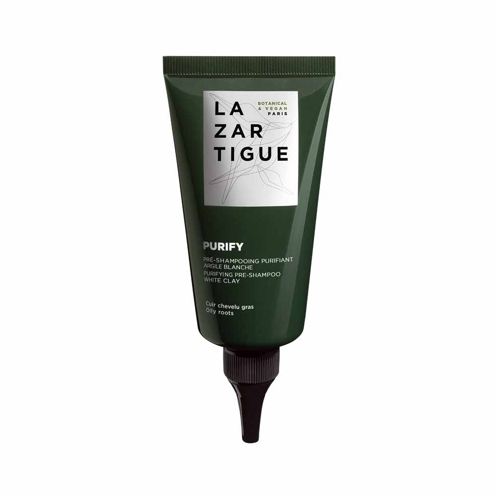 Lazartigue Purify Soin Pré-Shampooing Purifiant Argile Blanche 75ml