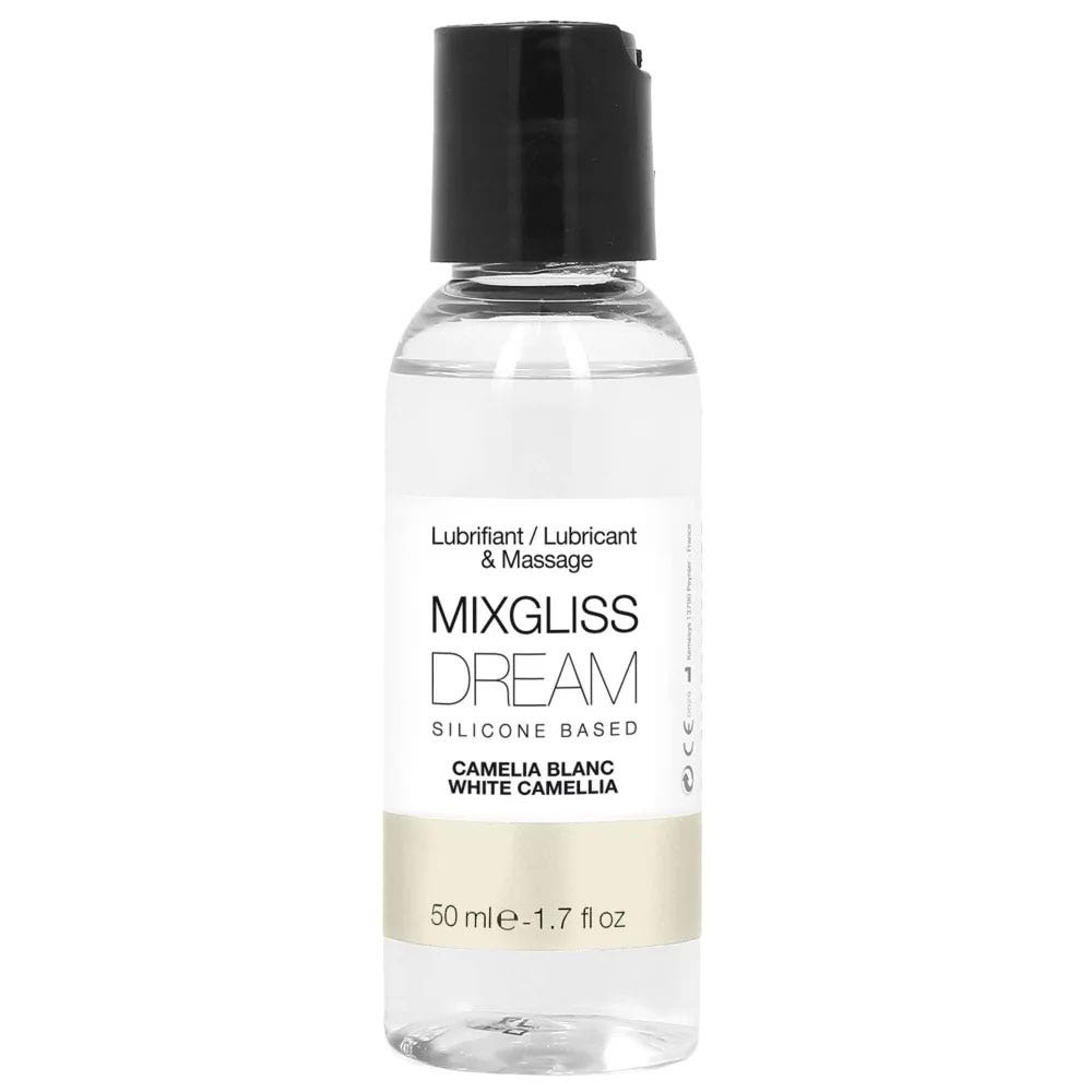 Mixgliss Dream Lubrifiant Et Massage A Base De Silicone Gout Camelia Blanc 50ml
