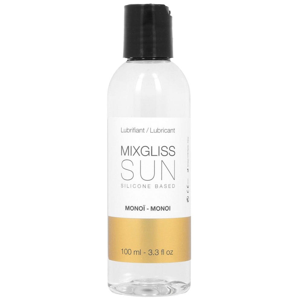 Mixgliss Sun Lubrifiant Et Massage A Base De Silicone Gout Monoi 100ml