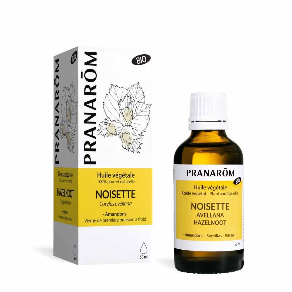 Pranarôm Les Huiles Végétales Huile Vegetale Noisette Bio 50 ml