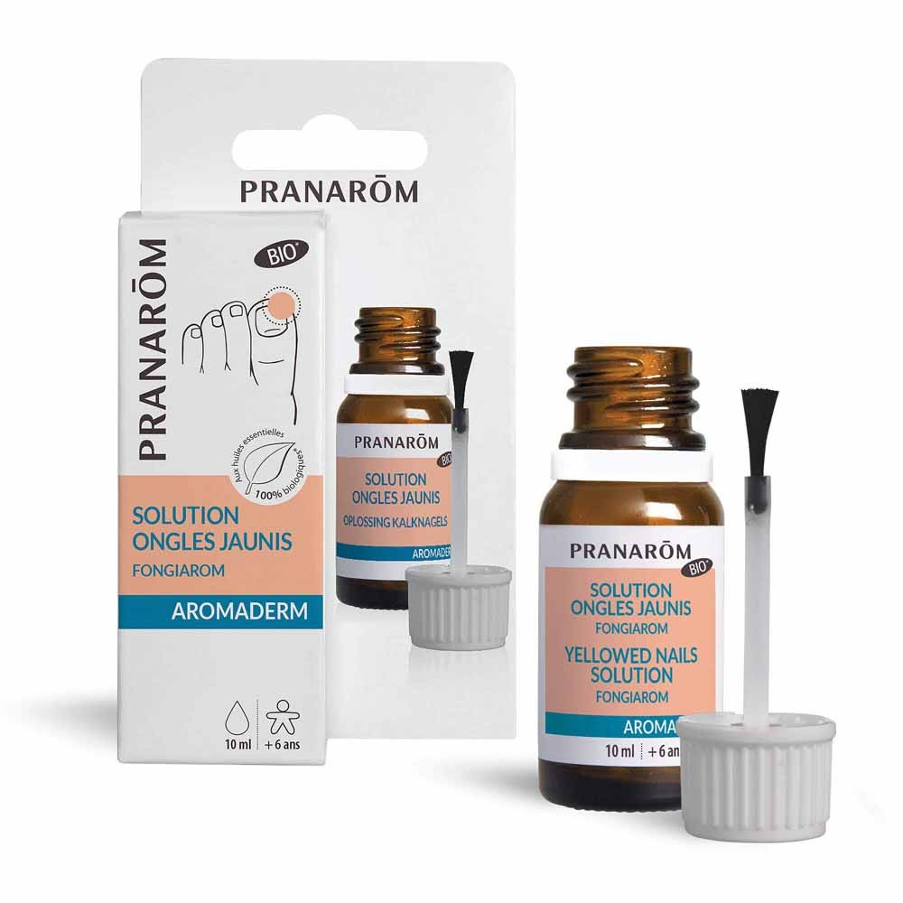 Pranarôm Aromaderm Lotion Ongles Jaunis Bio 10ml