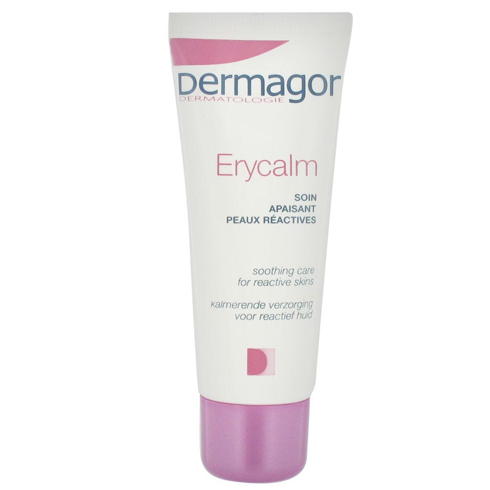 Dermagor Erycalm Crème Apaisante Peaux Réactives 40ml