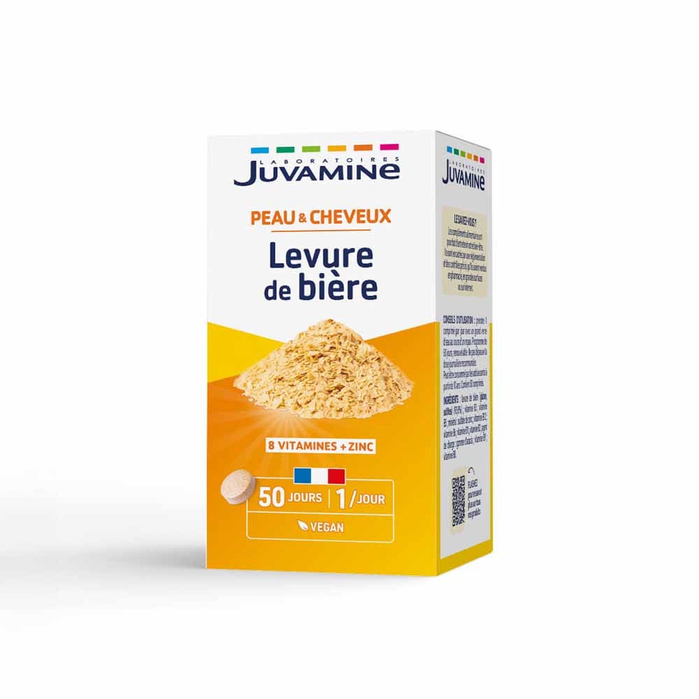 Juvamine Levure De Bière 50 Comprimés