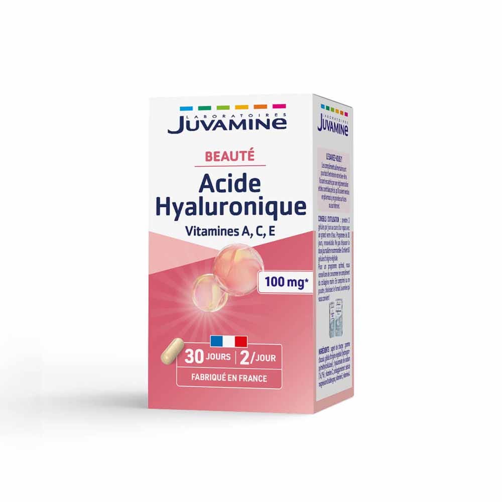 Juvamine Antioxydant Acide Hyaluronique + Vitamines A, C, E 60 Gélules