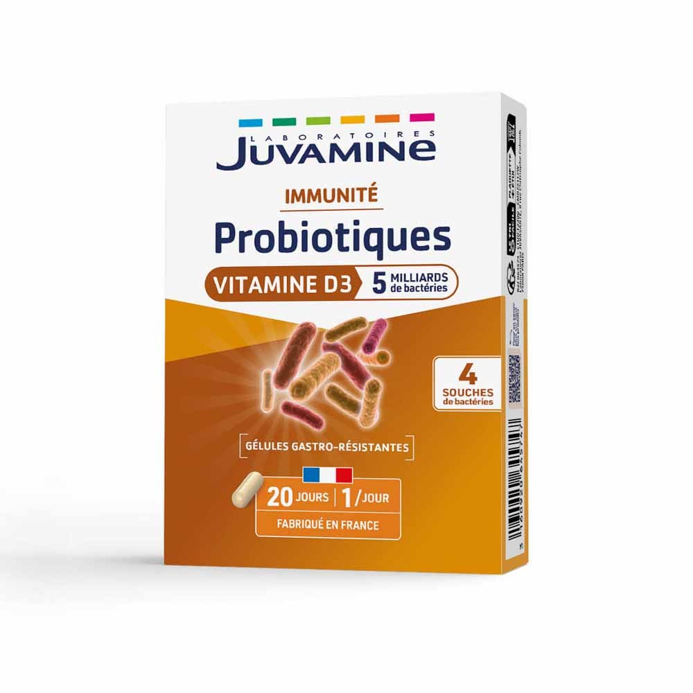 Juvamine Top Forme - Complément Multivitaminé Soutien Immunitaire, Fabrication Française, 3 Comprimés