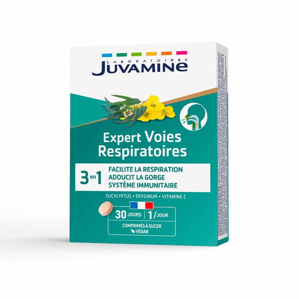 Juvamine Expert Voies Respiratoires 30 comprimés à sucer