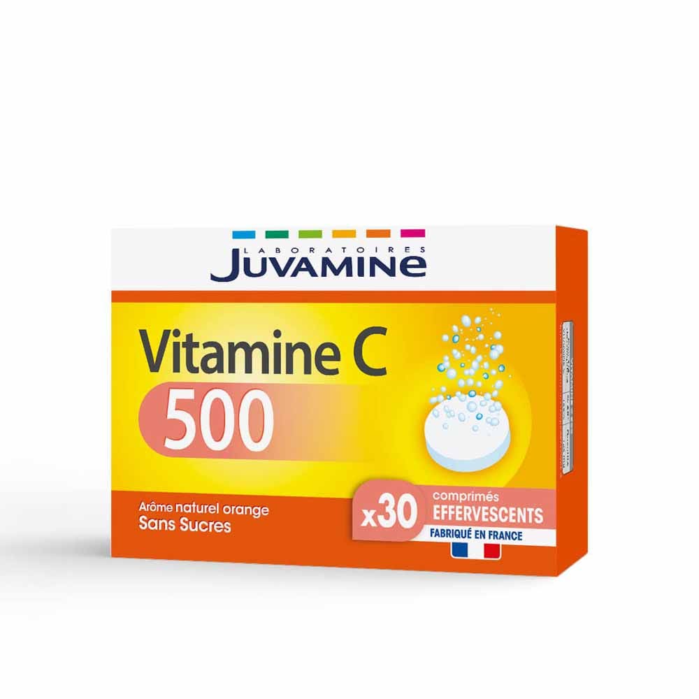 Juvamine Vitamine C 500 30 Comprimes Effervescents