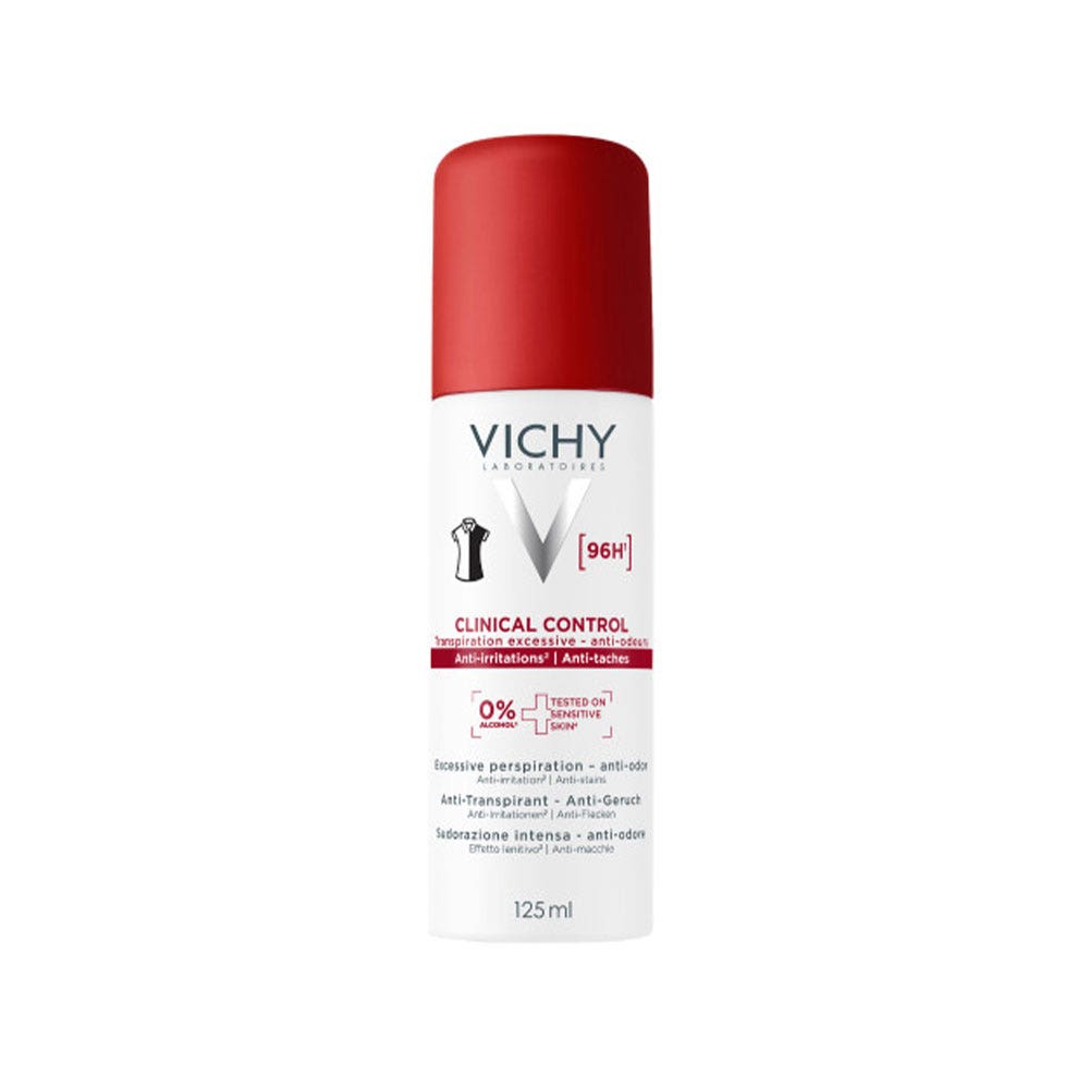 Vichy Clinical Control Anti-transpirant 96h Mixte 125ml