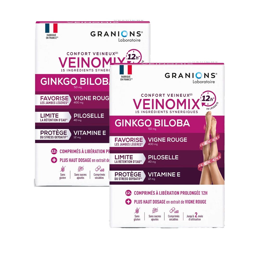 Granions Veinomix 2x60 Comprimes