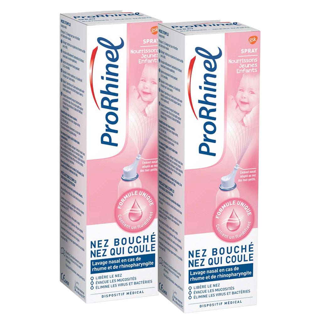 Prorhinel Spray Nasal Bebes 2x100ml