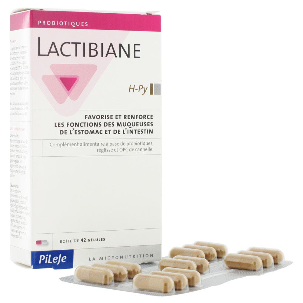 Pileje Lactibiane H-py Boite De 42 Gelules