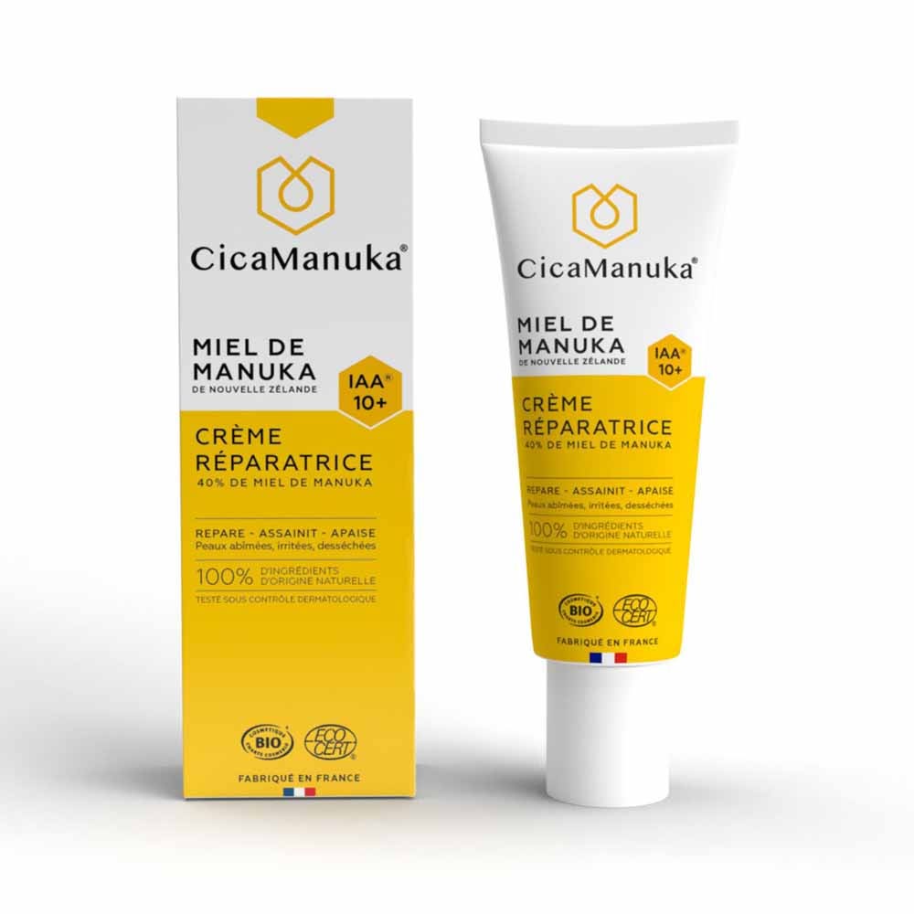 Cica Manuka Crème Réparatrice Au Miel de Manuka IAA10+ 40ml