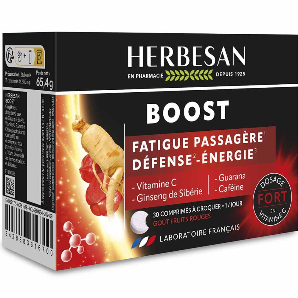 Herbesan Boost 30 comprimés
