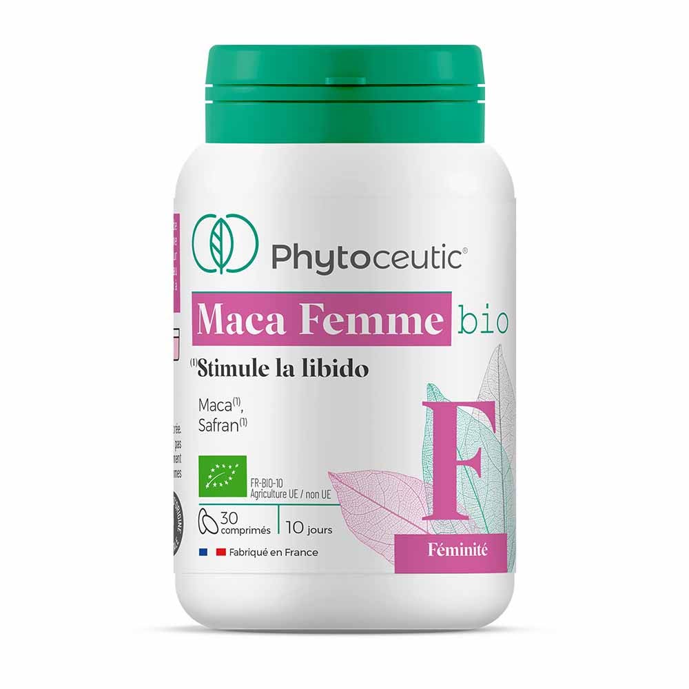 Phytoceutic MACA Femme Aide à Stimuler La Libido 30 Comprimés