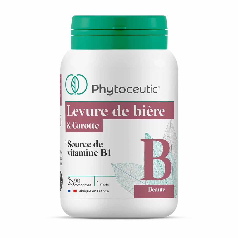 Phytoceutic Levure De Biere Et Carotte 90 Comprimes