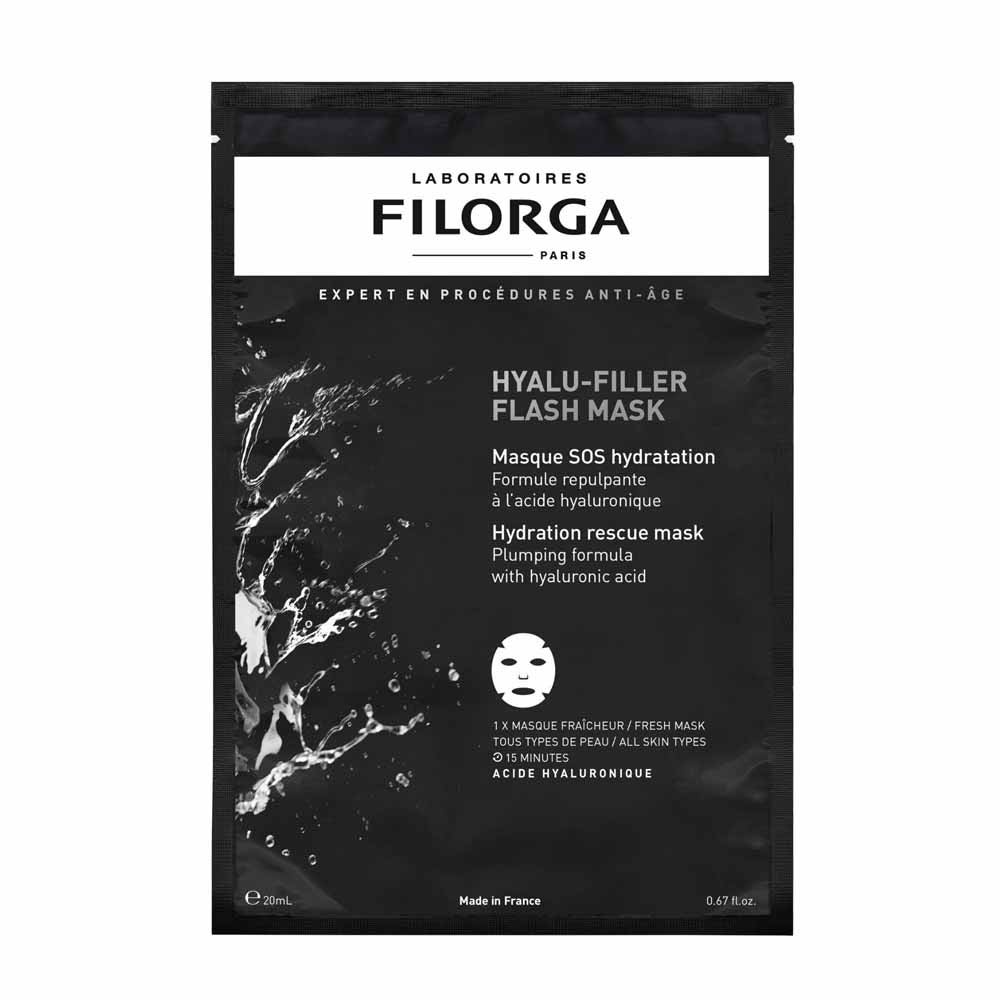 Filorga Hydra-Filler Flash Mask Masque SOS hydratation visage en tissu 20ml