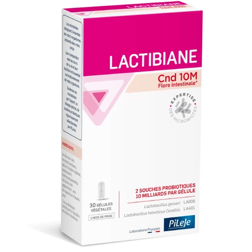 Pileje Lactibiane Cnd 10m Flore Intestinale 30 gélules