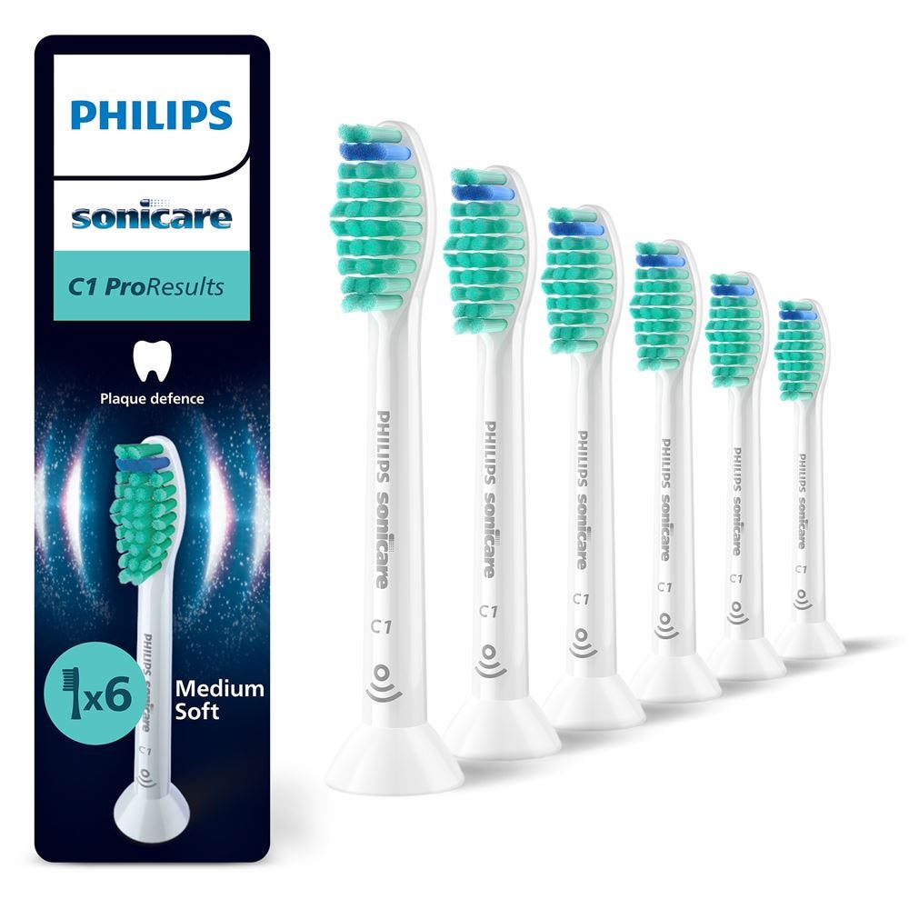 Philips Sonicare Têtes De Brosse À Dents C1 ProResults Modèle HX6016/87 x6