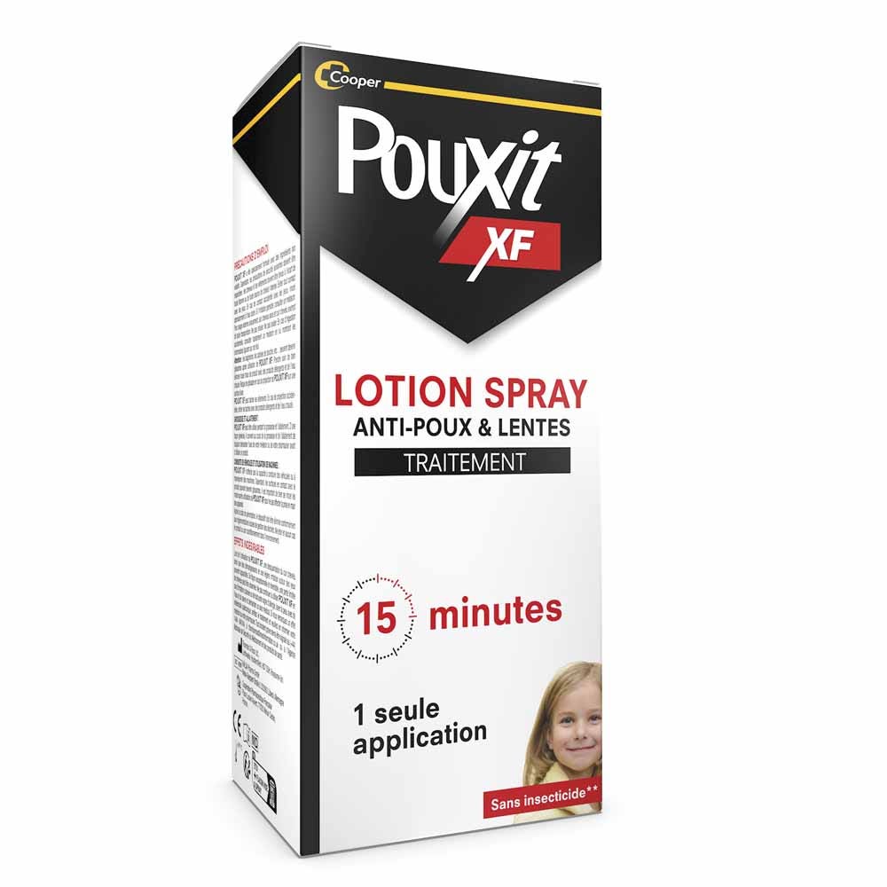 Pouxit XF Traitement Lotion Spray Anti-Poux et Lentes 100ml